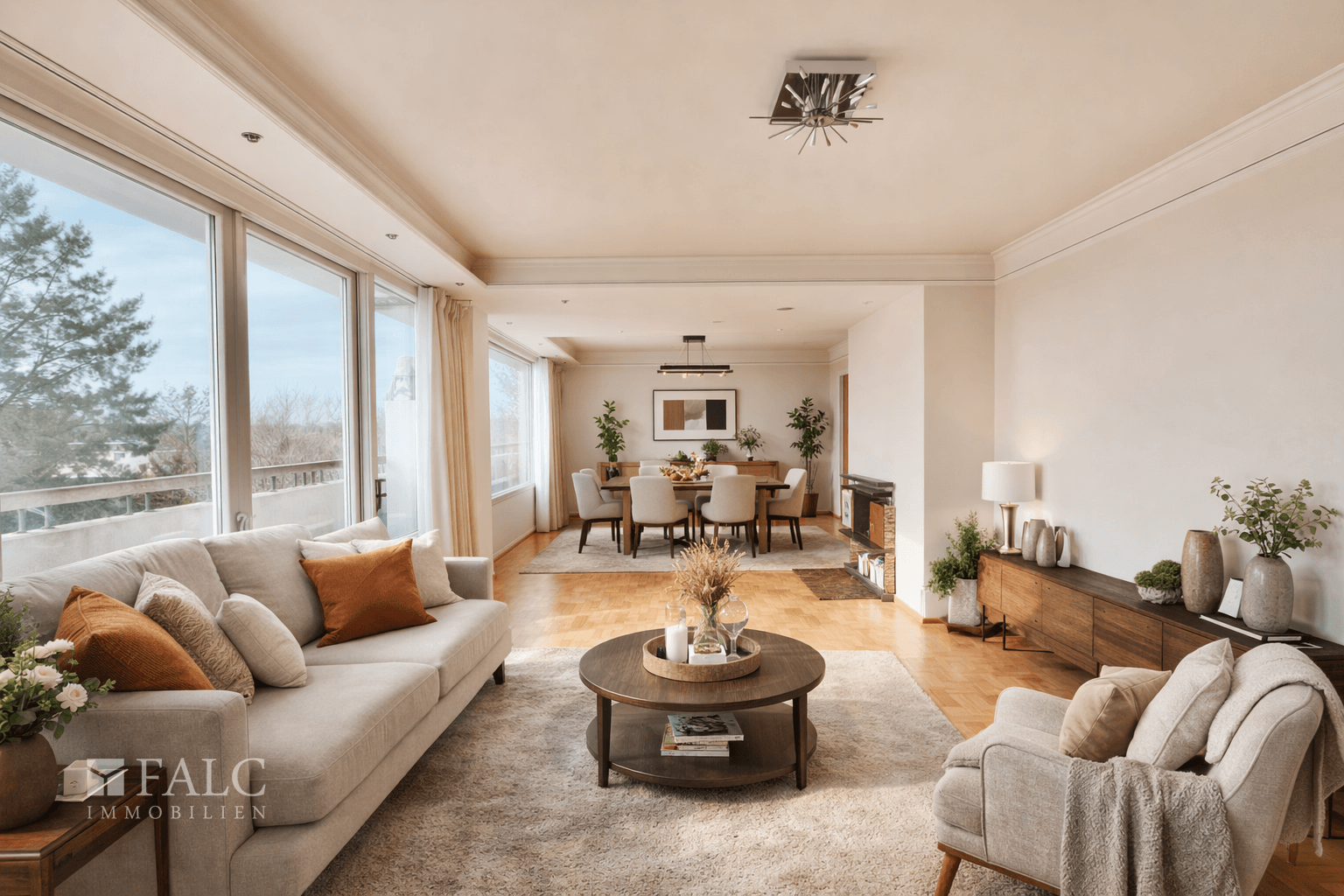 Einrichtungsbeispiel Wohnen